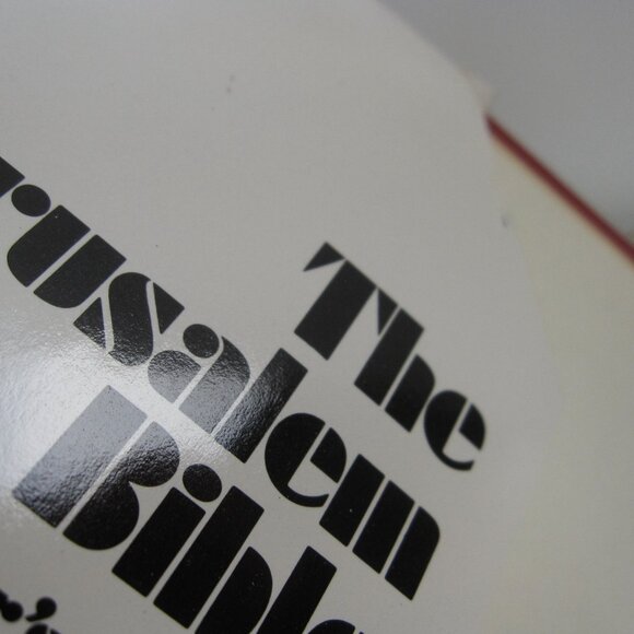 Vintage 1968 Jerusalem Bible Hard Cover Roman Catholic • Doubleday USA - Picture 4 of 11